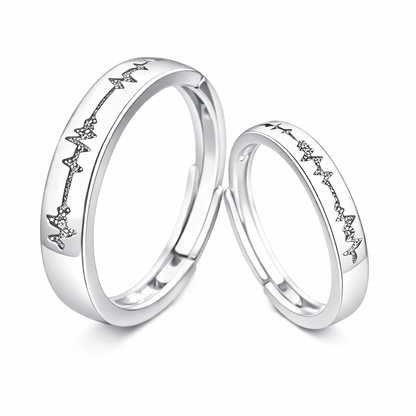 Silver Couple Rings India