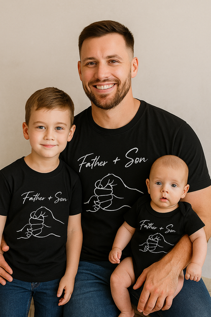 T Shirt Bedrucken Vater Sohn