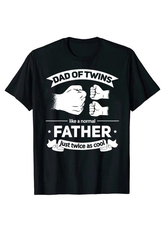 T Shirt Papa Zwillinge