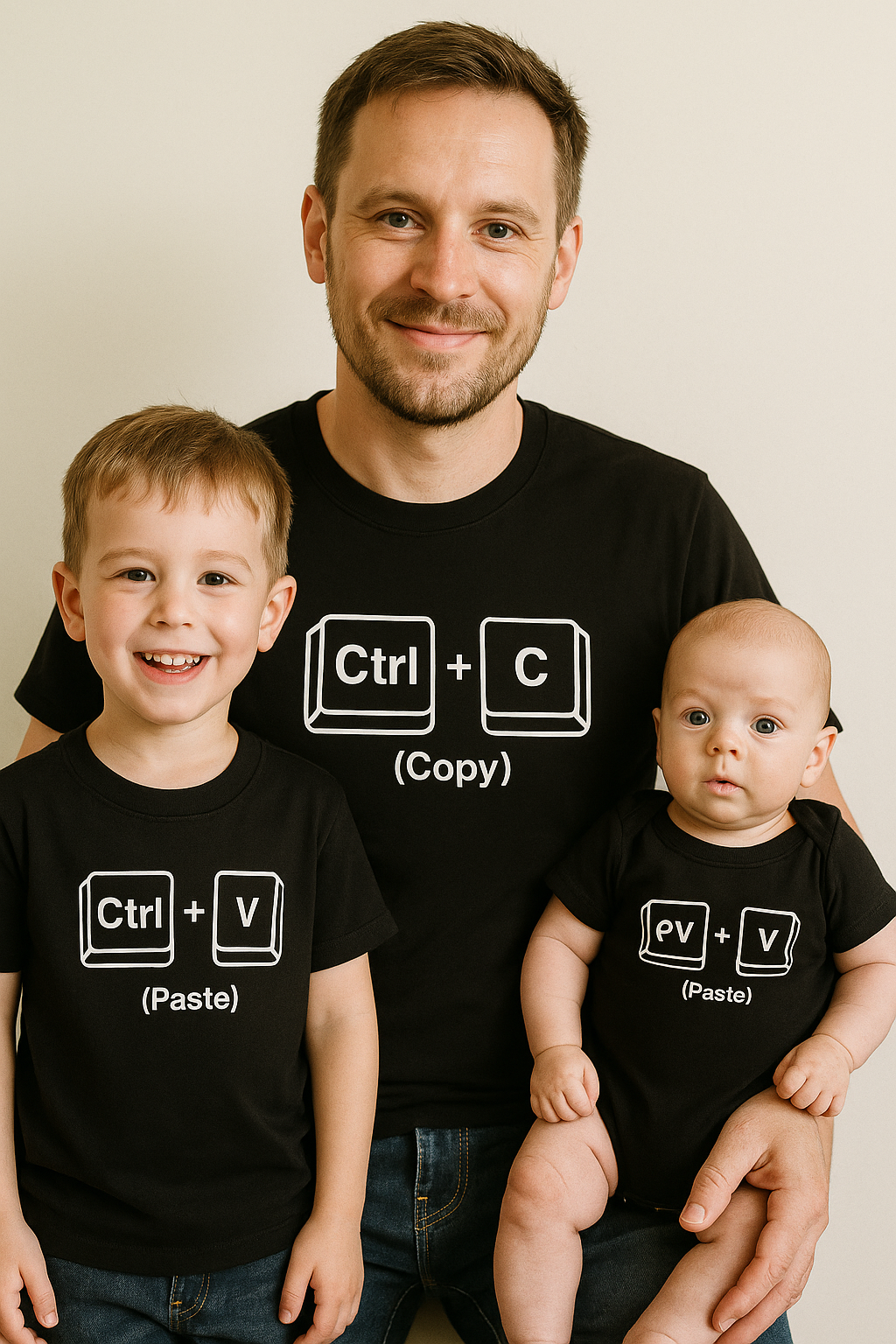 T Shirt Vater Sohn Tochter