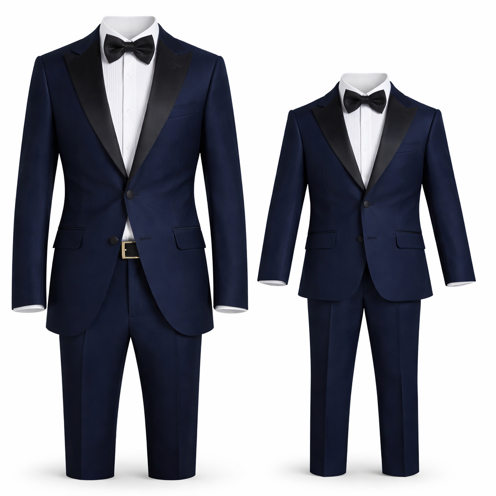 Vater Sohn Outfit Anzug - Ansicht 2