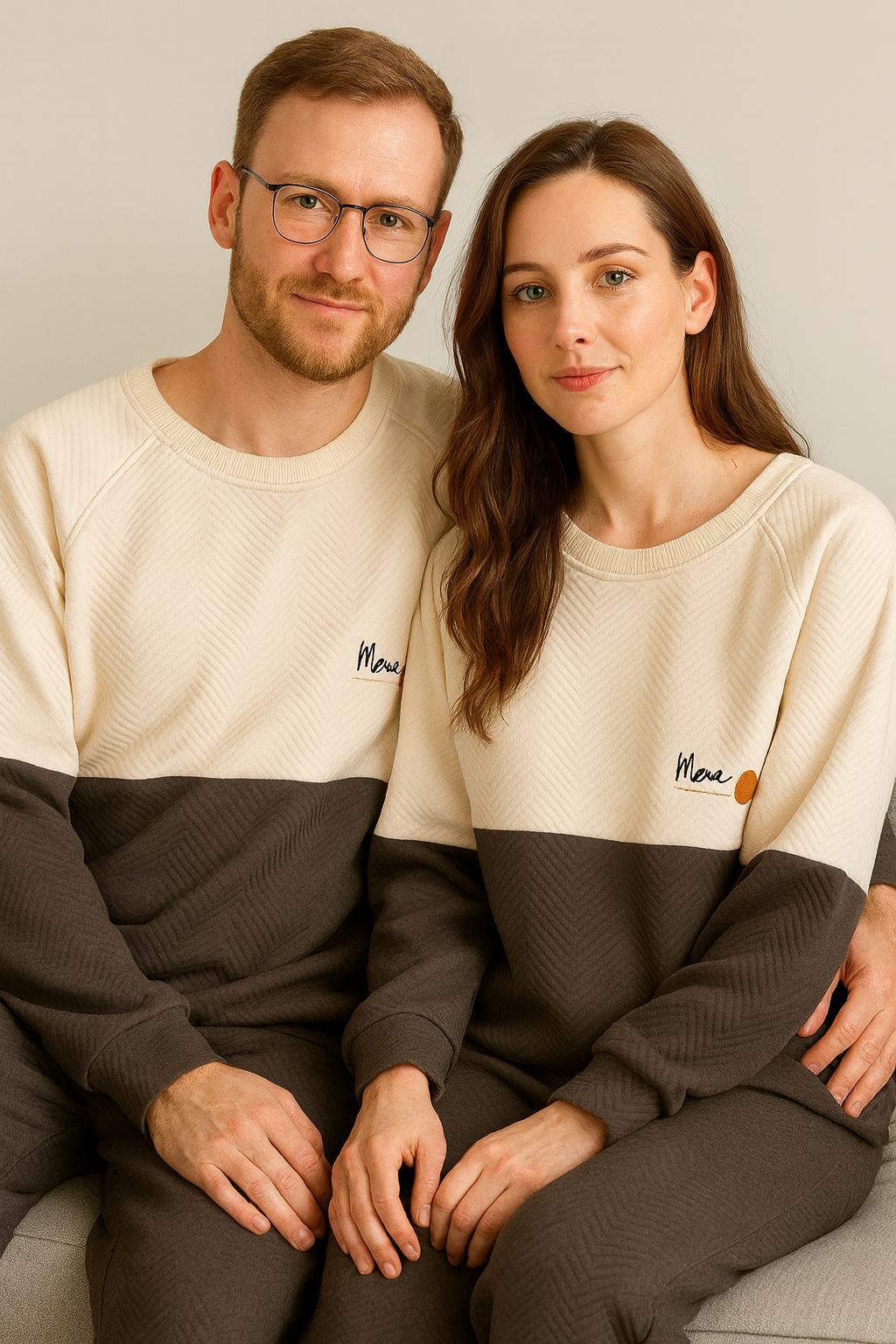 Weihnachts Overall Paar