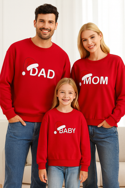 weihnachtspullover-familie-mit-weihnachtsmutze