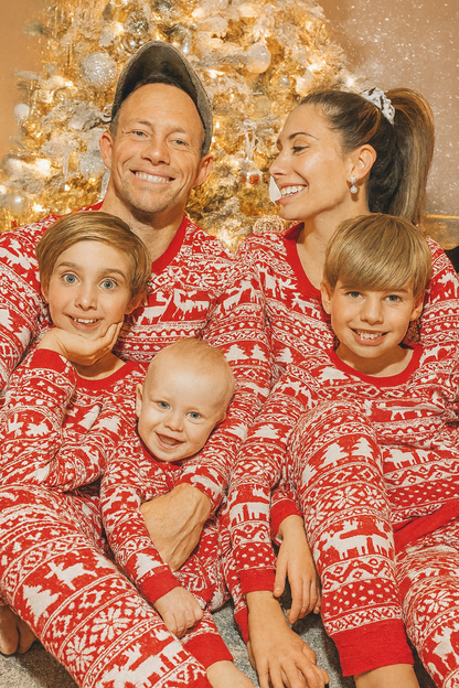 weihnachtspyjama-familie-schlicht