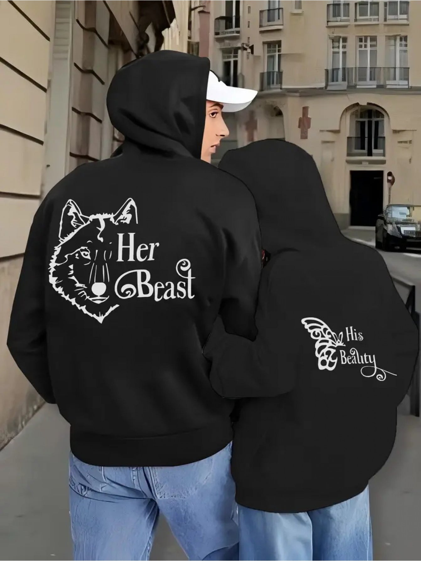 Wolf Couple Hoodies