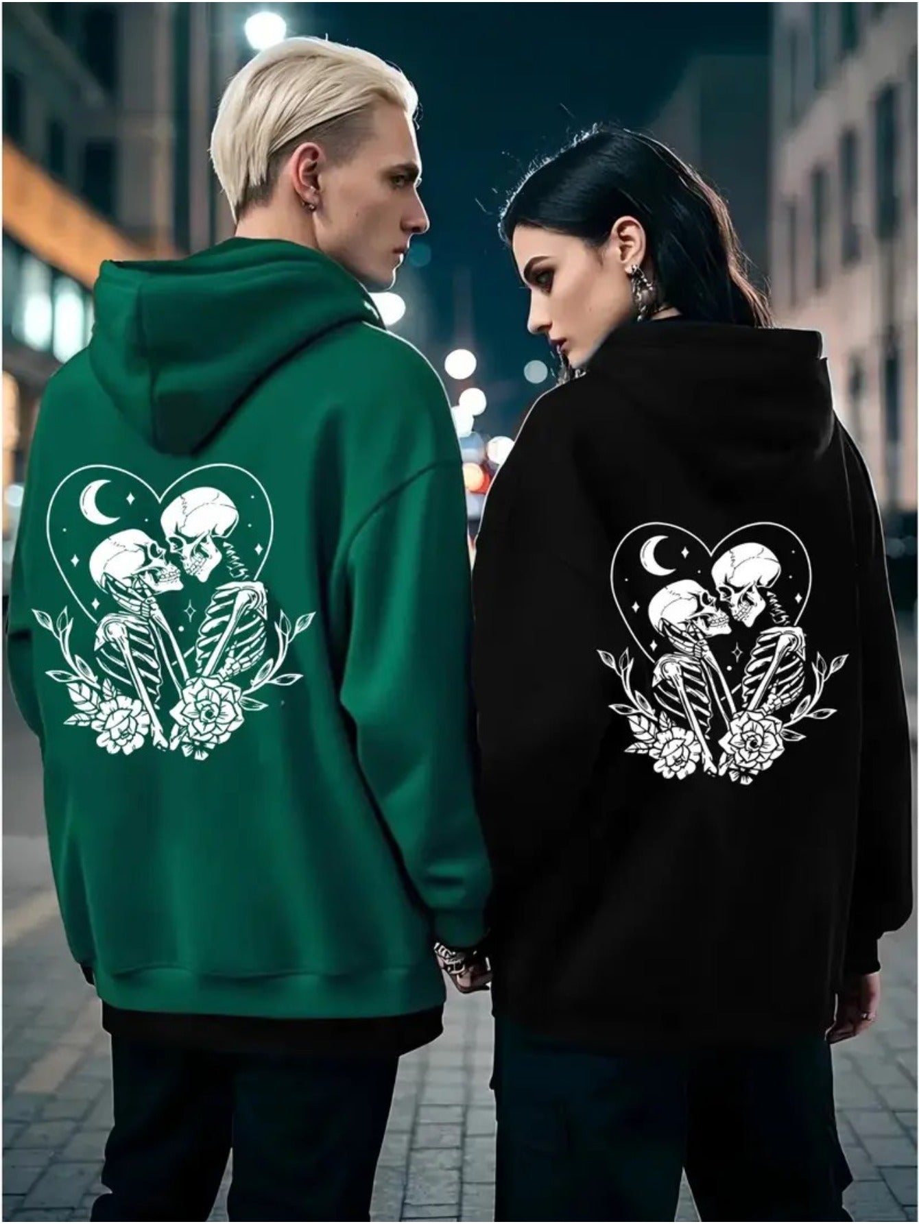 Partner Hoodies Totenkopf