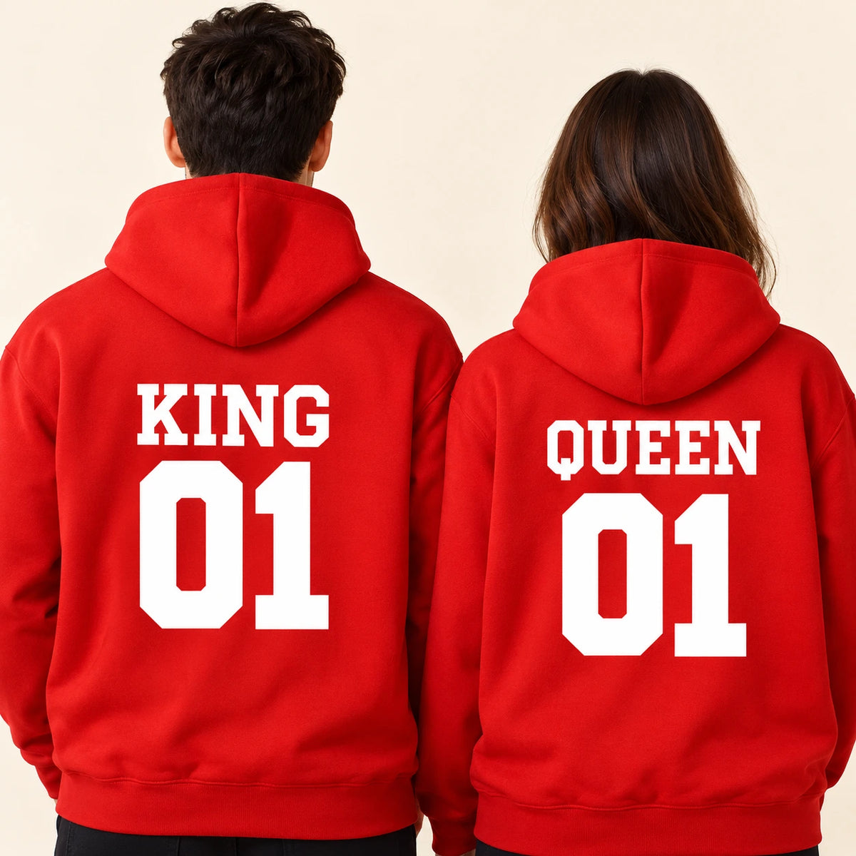 King And Queen Pullover – Detail der Rückenprints 01