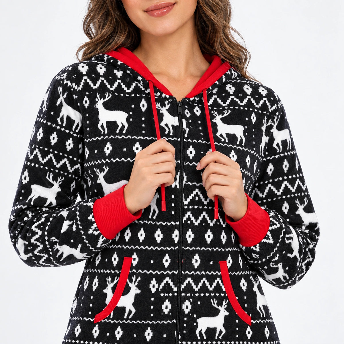 Christmas Footed Pajamas Family