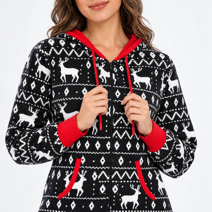 Christmas Footed Pajamas Family