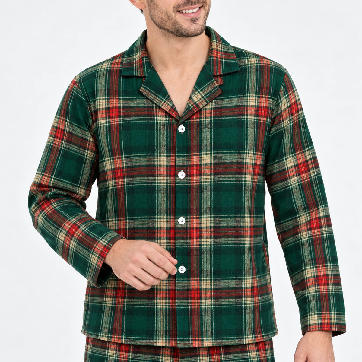 100 Cotton Family Christmas Pajamas