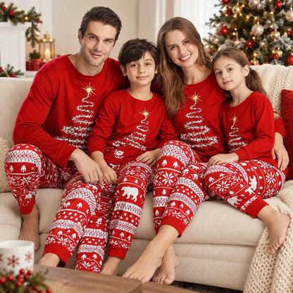 Matching Family Christmas Pajamas Plus Size