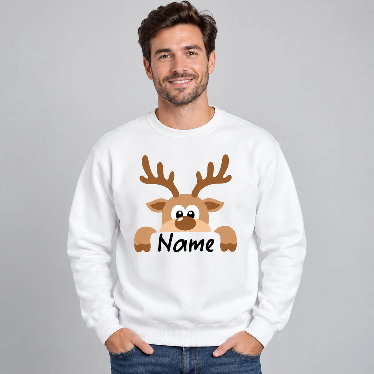 Günstige Weihnachtspullover Familie