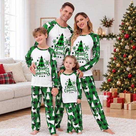 Bamboo Matching Family Christmas Pajamas