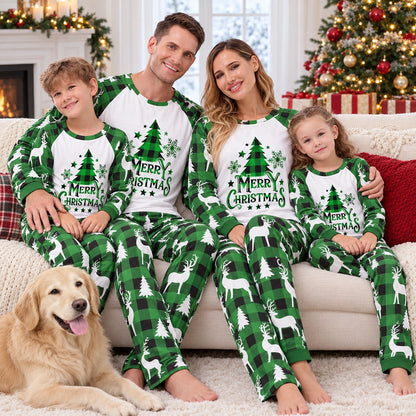 Bamboo Matching Family Christmas Pajamas