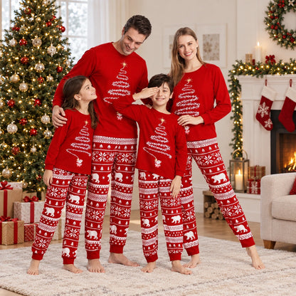 Big And Tall Christmas Pajamas Family