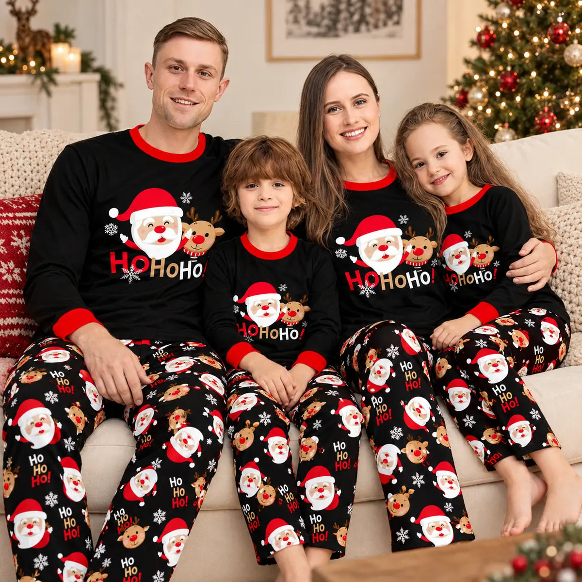 Gnome Family Christmas Pajamas