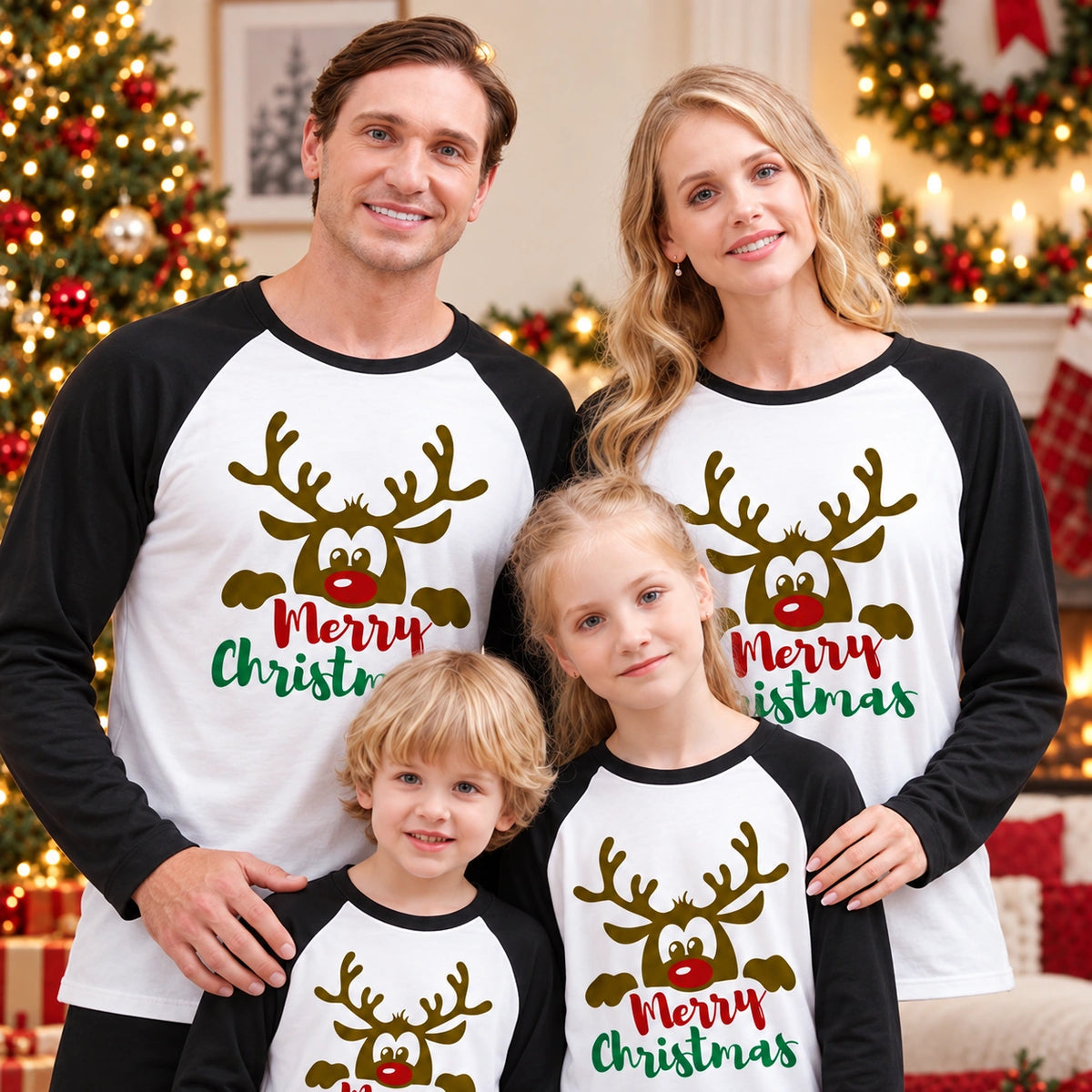 Family Christmas Pajamas Size 26
