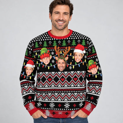 Ugly Christmas Sweater Family Set