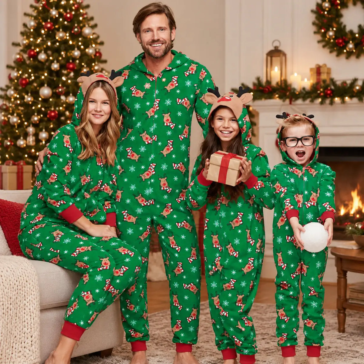 Family Christmas Pajamas Next Day Delivery