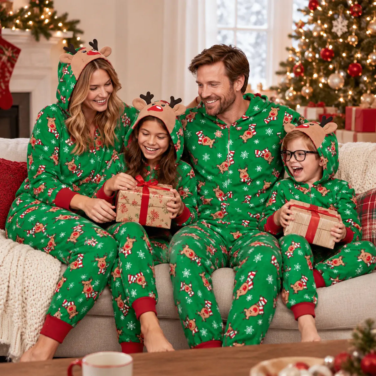 Family Christmas Pajamas Next Day Delivery