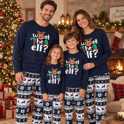 Funny Matching Family Christmas Pajamas