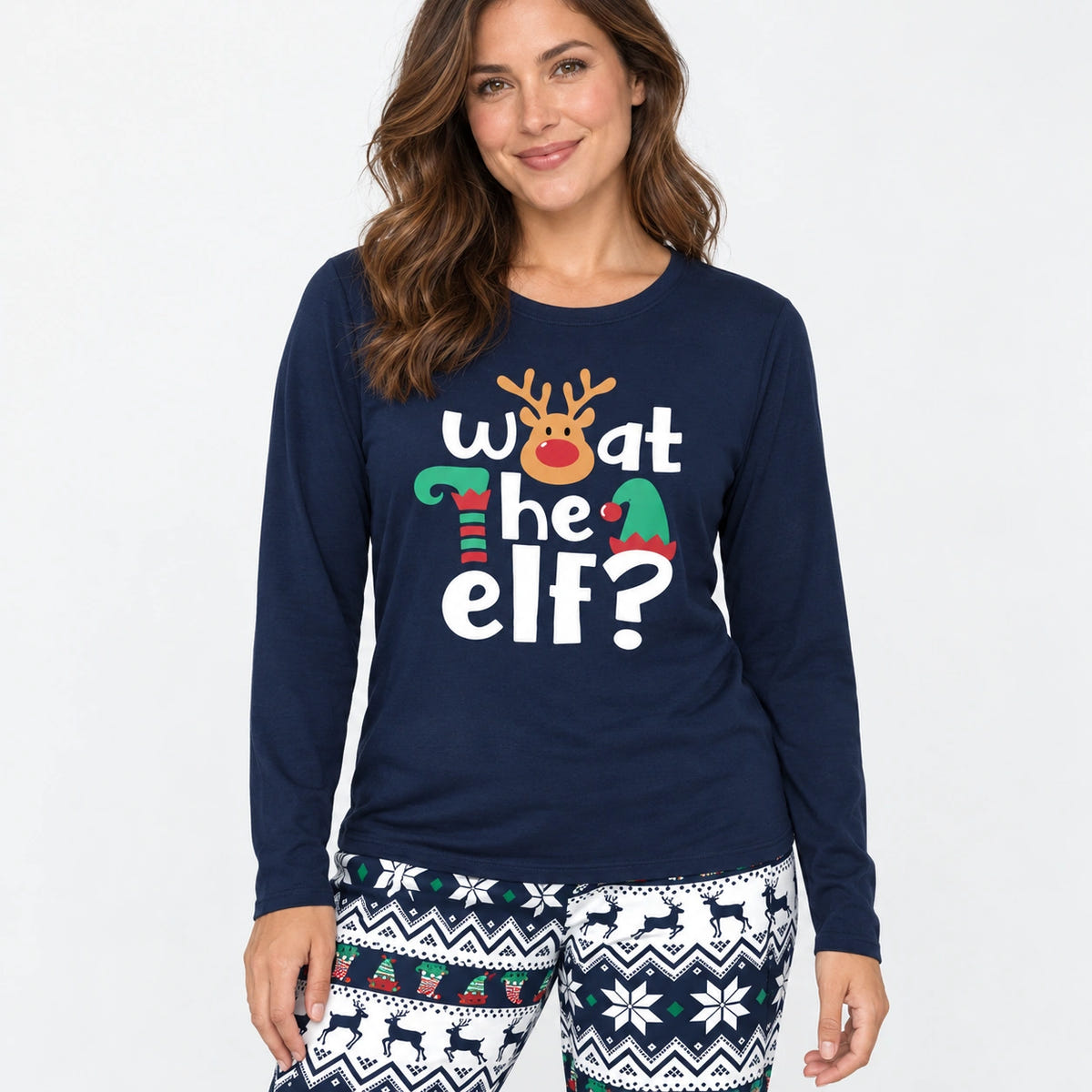Funny Matching Family Christmas Pajamas