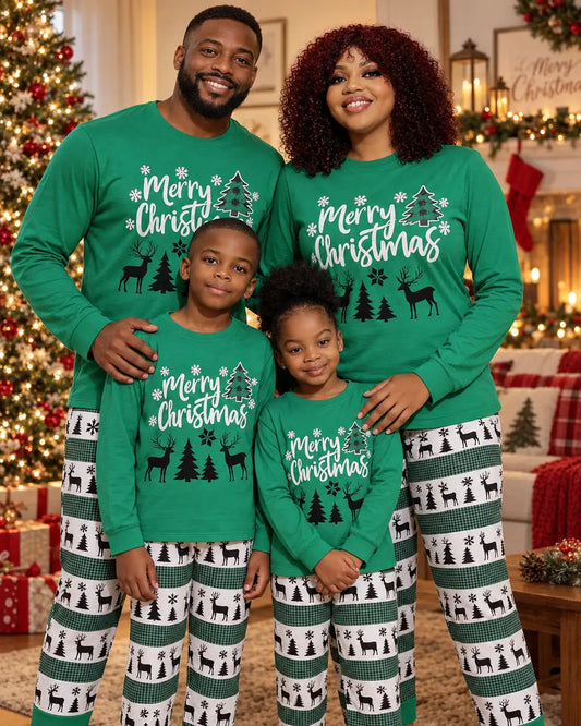 Family Matching Pajamas Christmas Baby