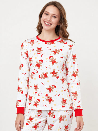 Gingerbread Family Christmas Pajamas