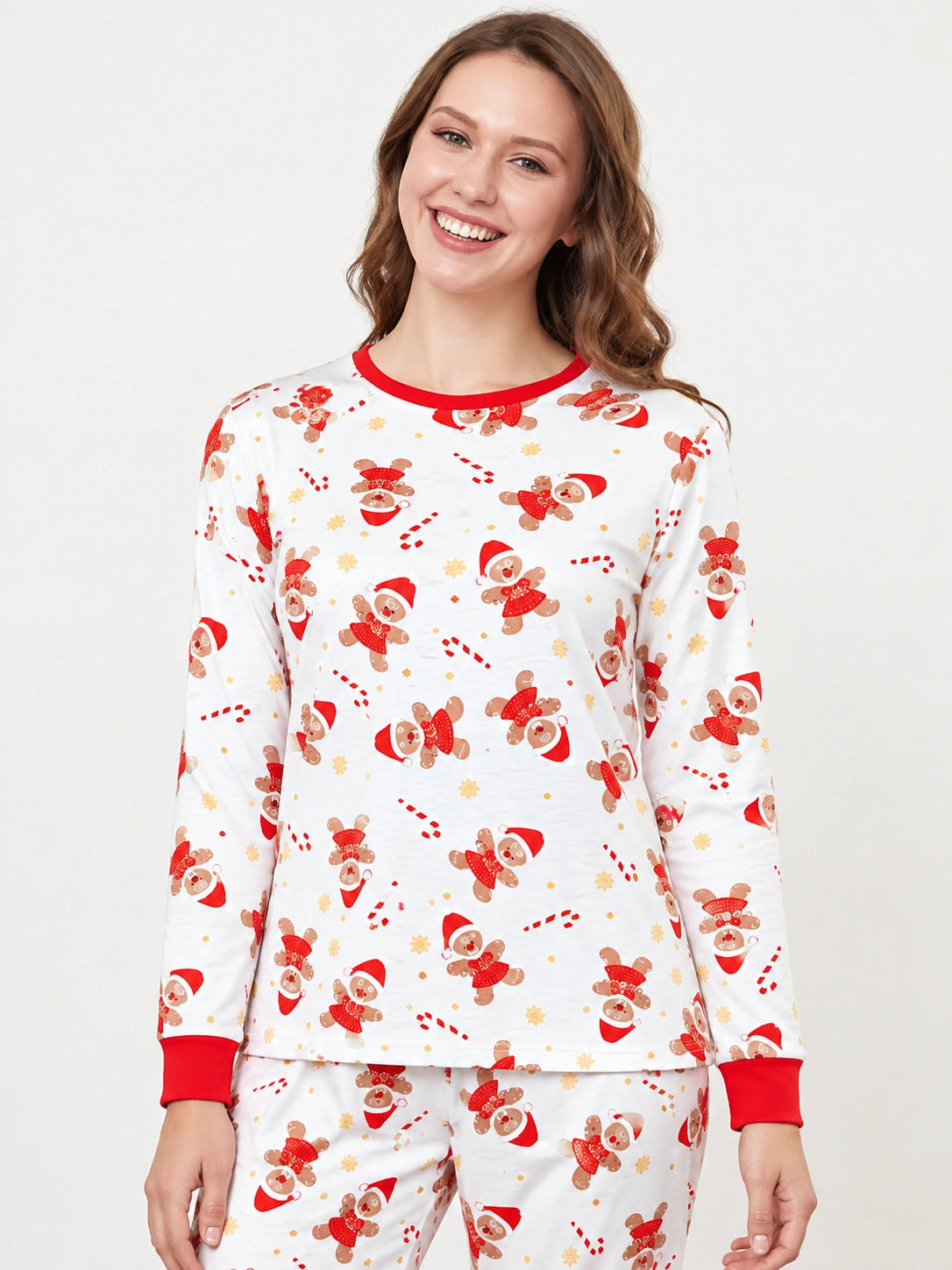 Gingerbread Family Christmas Pajamas