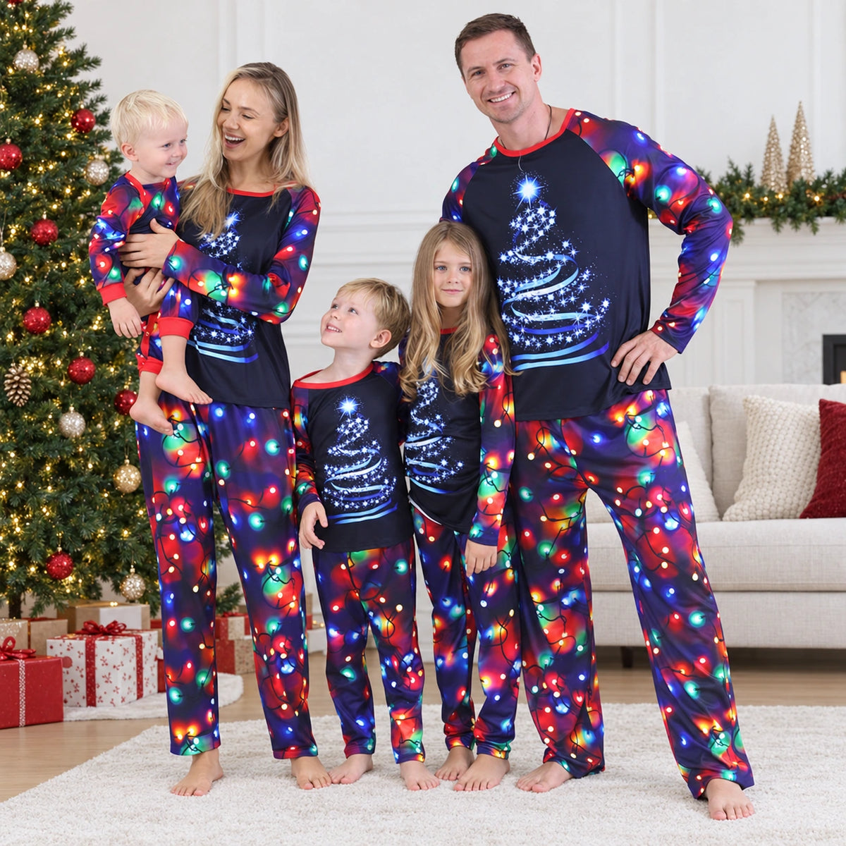 Bamboo Christmas Pajamas Family