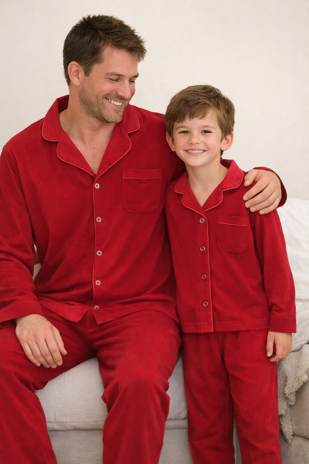 pyjama papa und sohn