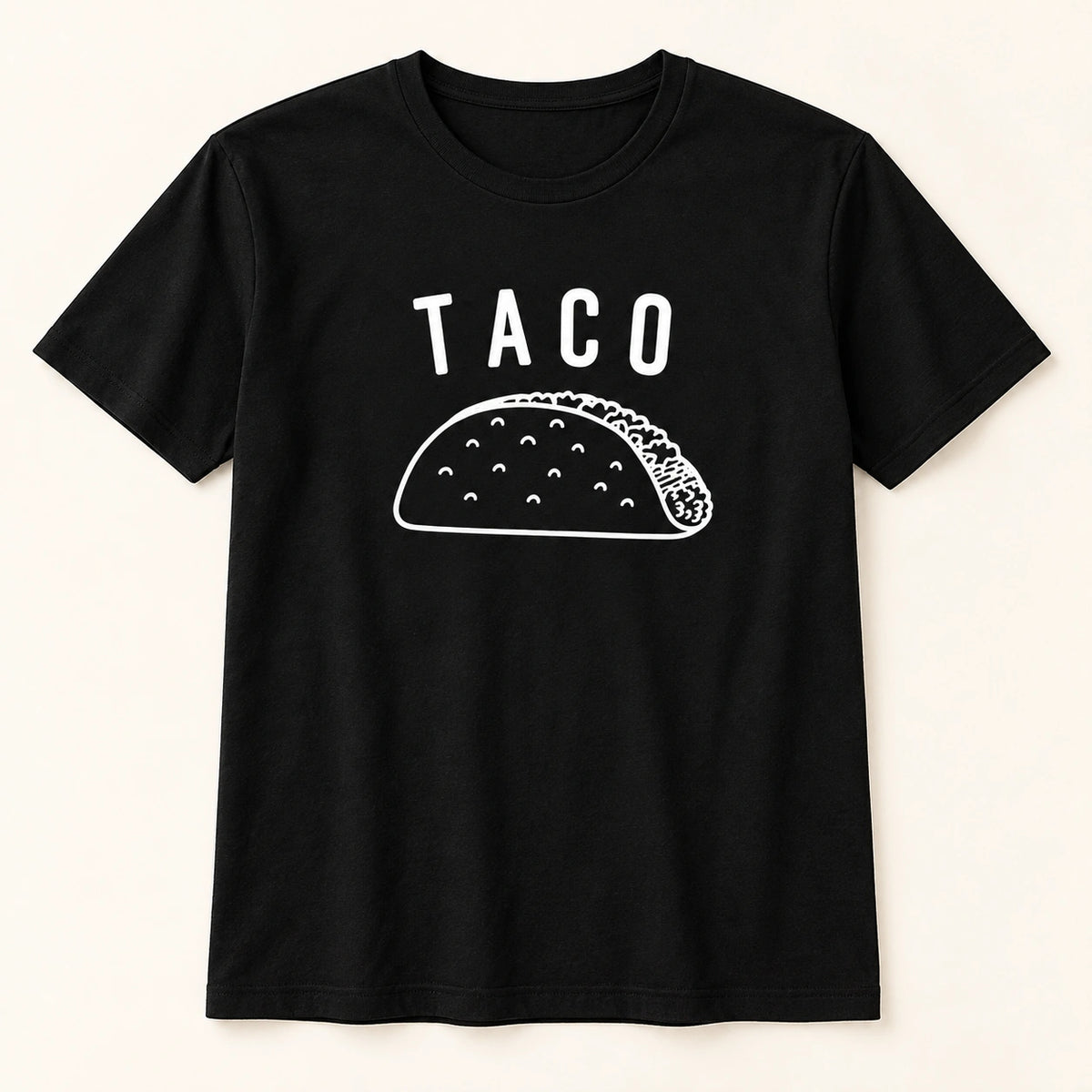 Schwarzes T-Shirt – TACO