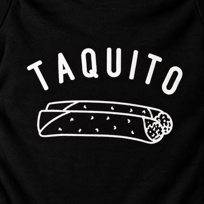 Babyshirt – TAQUITO Druckdetail